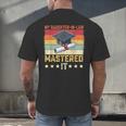 My Daughter In Law Mastered It Master's Graduation Vintage Men's Back Print T-Shirt