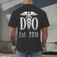 Doctor Graduation Shirt Tshirt Tee For Medical Students DO Men's Back Print T-Shirt