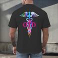 Doctor Of Occupational Therapy OTD Caduceus Graduation Men's Back Print T-Shirt