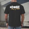 DONE Class Of 2024 Graduation For Her Him Grad Senior 2024 Men's Back Print T-Shirt