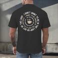 I Don't Want To Be In The Loop Introvert Coffee Lover Men's Back Print T-Shirt