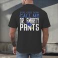 Dr PhD PsyD MD EDD Graduation Doctorate PsyD Men's Back Print T-Shirt