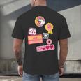 Dungeon Crawler Carl Colorful Sticker Collage LitRPG Book Men's Back Print T-Shirt