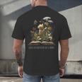Easily Distracted By Cats And Books Men's Back Print T-Shirt