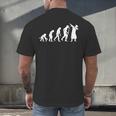Evolution Of Dab Dabbing Dabbin' Graduation School T-Shirt Men's Back Print T-Shirt