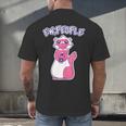 Ew People Introvert Ferrets Saying Mask Ferret Men's Back Print T-Shirt Ew People Introvert Ferrets Saying Mask Ferret Men's Back Print T-Shirt