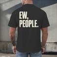 EW People Introvert Sarcastic Graphic Style Men's Back Print T-Shirt EW People Introvert Sarcastic Graphic Style Men's Back Print T-Shirt