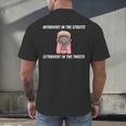 Extroverted Introvert In The Streets Extrovert In The Tweets Men's Back Print T-Shirt Extroverted Introvert In The Streets Extrovert In The Tweets Men's Back Print T-Shirt