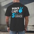 Fifth Grade Graduation Peace Out 5th Grade Boys Men's Back Print T-Shirt