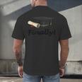 Finally I'm Graduate Graduation Men's Back Print T-Shirt