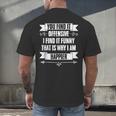 You Find It Offensive I Find It A Sarcastic Introvert Men's Back Print T-Shirt You Find It Offensive I Find It A Sarcastic Introvert Men's Back Print T-Shirt