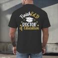 FinishEdD Doctor Of Education Graduation EdD Graduate Men's Back Print T-Shirt