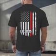 Fire Academy Survivor Firemen Fire School Graduation Men's Back Print T-Shirt
