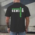 Football Senior Night Football Senior 2025 Graduation 23 Men's Back Print T-Shirt