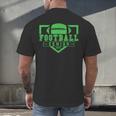 Football Senior Night Football Senior 2025 Graduation 24 Men's Back Print T-Shirt