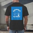 Fun For Introverts Men's Back Print T-Shirt Fun For Introverts Men's Back Print T-Shirt