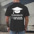 Funny Graduate Joke Mens Womens Graduation Gifts Men's Back Print T-Shirt