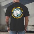 Funny Introvert Cat I Can't Go I'm An Inside Cat Homebody Men's Back Print T-Shirt