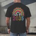 Future Class Of 2035 Preschool Graduation Pre-K Graduate Men's Back Print T-Shirt