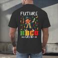 Future HBCU Grad History Boy Graduation HBCU Kids Men's Back Print T-Shirt