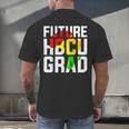 Future HBCU Graduate Afro Girls College Graduation Men's Back Print T-Shirt