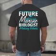 FUTURE MARINE BIOLOGIST MAKING WAVES Graduation T-Shirt Men's Back Print T-Shirt