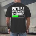 Future Mechanical Engineer Cool Graduation Men's Back Print T-Shirt