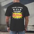 Future Politician Graduation For Kids And Graduates T-Shirt Men's Back Print T-Shirt