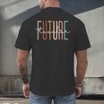 Future Teacher Educator Teacher In Progress Graduation Men's Back Print T-Shirt