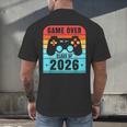 Game Over Class Of 2026 Shirt Students Graduation Men's Back Print T-Shirt