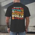 The Girl With The Books Became The Woman Writing Them Men's Back Print T-Shirt