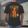 Girl Future HBCU Graduate Afro College Graduation Kids Men's Back Print T-Shirt