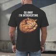 Go Away I'm Introverting Cat Introvert Men Women Girls Kids Men's Back Print T-Shirt Go Away I'm Introverting Cat Introvert Men Women Girls Kids Men's Back Print T-Shirt