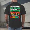 Goodbye 1st Grade First Summer Graduation Last Day Boys Men's Back Print T-Shirt