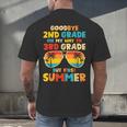 Goodbye 2nd Grade Graduation To 3rd Grade Hello Summer Kids Men's Back Print T-Shirt
