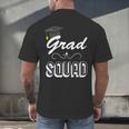 Grad Squad Cute Graduation Men's Back Print T-Shirt
