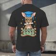 Graduate Kangaroo Class Of 2025 Kids Graduation Men's Back Print T-Shirt