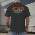 I Graduated Can I Go Back To Bed Now Graduation 2023 Men's Back Print T-Shirt