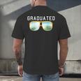 Graduated Graduation Tropical Sunglasses Men's Back Print T-Shirt