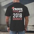 Graduation 2018 Tshirt Proud Mom Of A 2018 Graduate T-Shirt Men's Back Print T-Shirt
