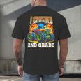 Graduation 2nd Grade Monster Truck Boys I Crushed Grad Men's Back Print T-Shirt