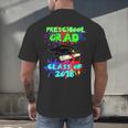 Graduation Class 2018 Cap Gown Shirt Preschool Graduate Men's Back Print T-Shirt