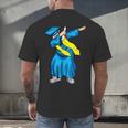 Graduation Dabbing 2018 Graduate Men's Back Print T-Shirt