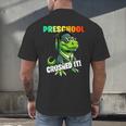 Graduation Preschool DinosaurRex Crushed It Boys Grad Men's Back Print T-Shirt