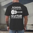 Graduation Shirt For Guitar Players & Band Member Men's Back Print T-Shirt