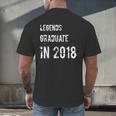 GraduationShirts Legends Graduate In 2018 Tee Men's Back Print T-Shirt