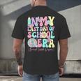 Groovy In My Last Day Of School Era Second Grade Graduation Men's Back Print T-Shirt