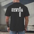 Gymnastics Senior Night Gymnastics Senior 2025 Graduation 2 Men's Back Print T-Shirt