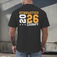 Gymnastics Senior Night Gymnastics Senior 2026 Graduation 17 Men's Back Print T-Shirt