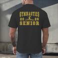 Gymnastics Senior Night Gymnastics Senior 2026 Graduation 25 Men's Back Print T-Shirt